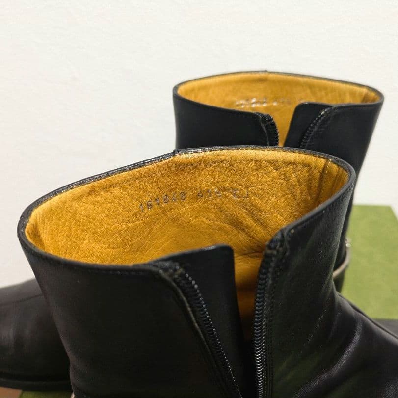 Gucci Horsebit Ankle Boots Black 41 1 2ej