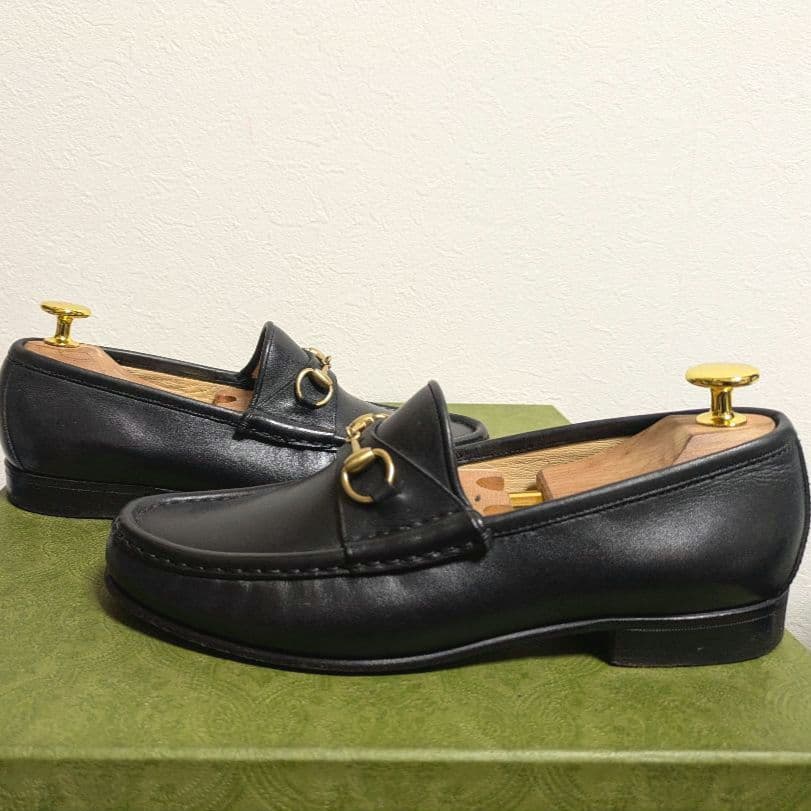 Gucci Horsebit Loafers Black 36c