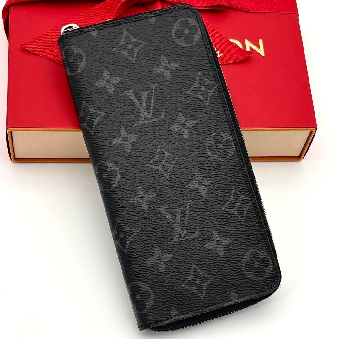 Louis Vuitton Wallet Zippy Vertical Monogram Eclipse — view 9