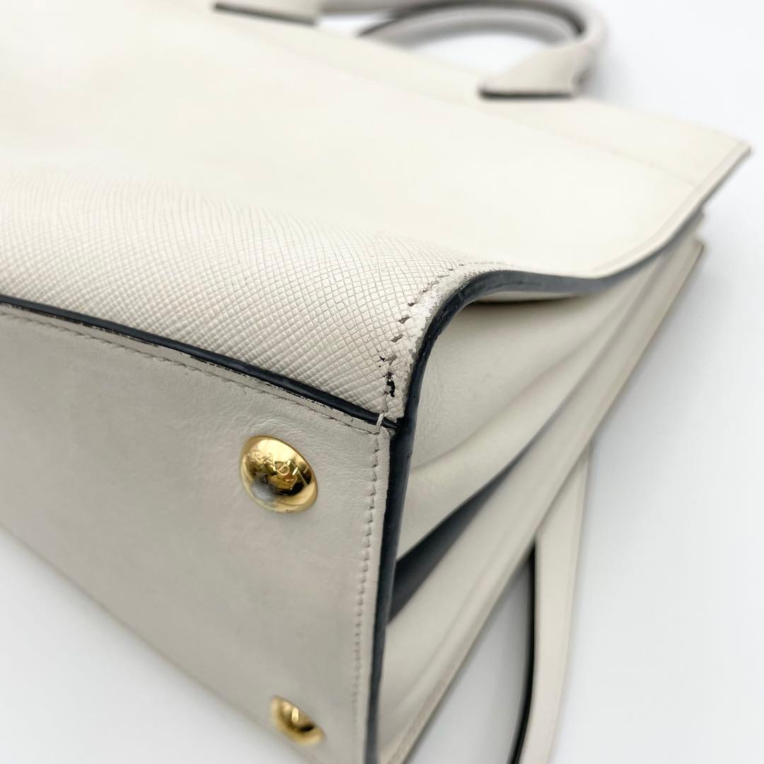 Prada Saffiano City 2-Way Shoulder