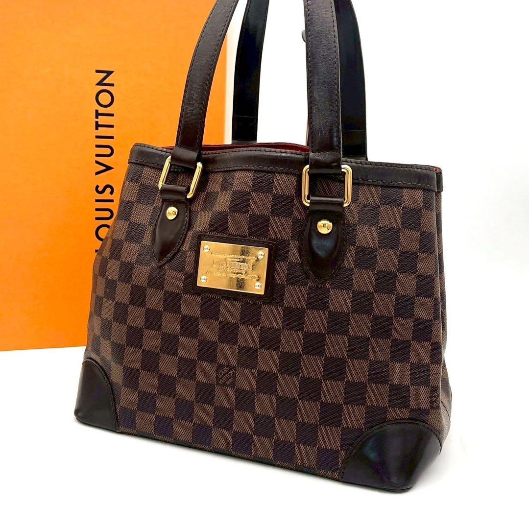 Louis Vuitton Damier Ebene Hampstead PM Tote Brown