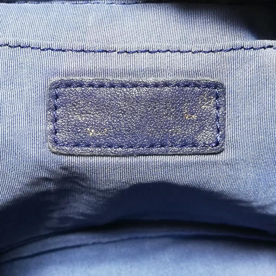 Chanel Denim Small Bucket Bag Blue — view 5
