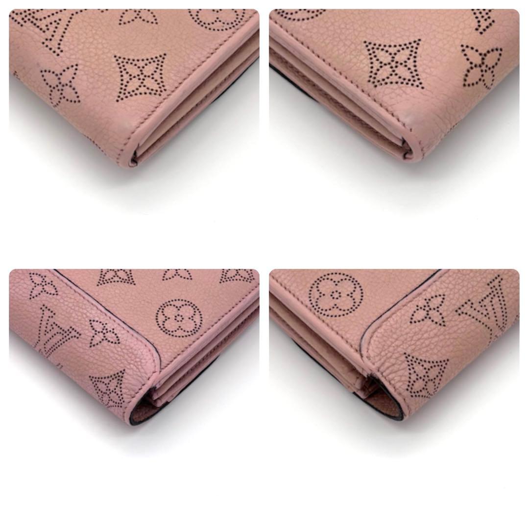 Louis Vuitton Monogram Mahina Portefeuille Iris Magnolia Wallet — view 9