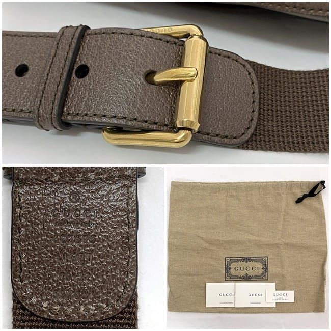 Gucci Body Bag Brown 100 th Anniversary