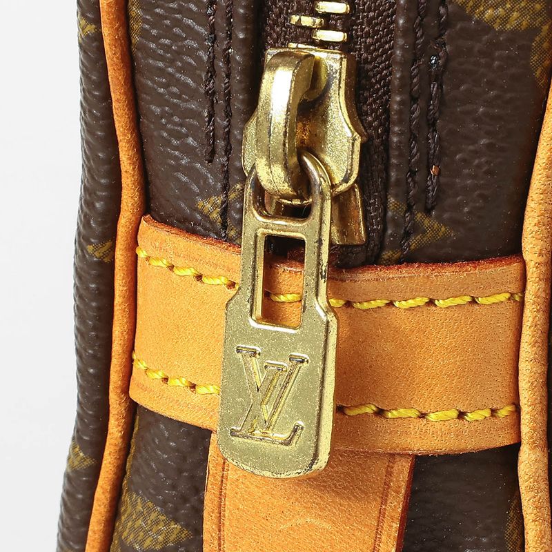 Louis Vuitton Shoulder Bag Pochette Marly Bandouliere Brown Rank A