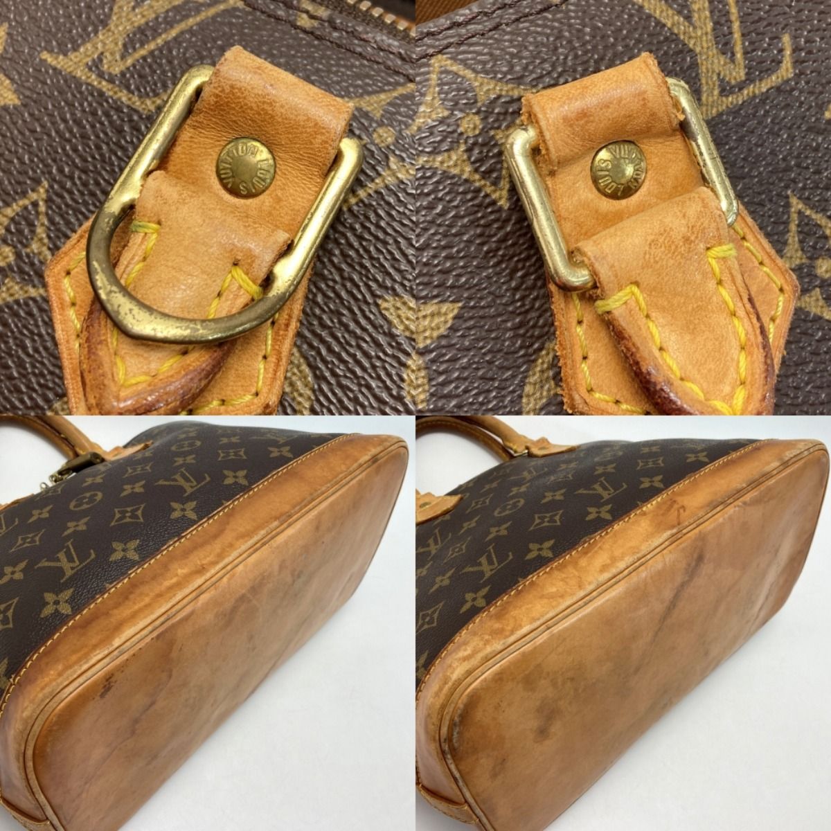 Louis Vuitton Monogram Alma M51130 Handbag with Padlock