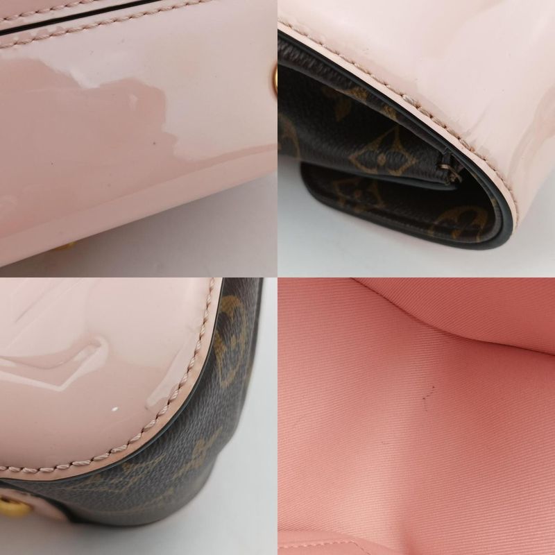 Louis Vuitton Cherry Wood Rose Ballerine Vernis M51952pl3158