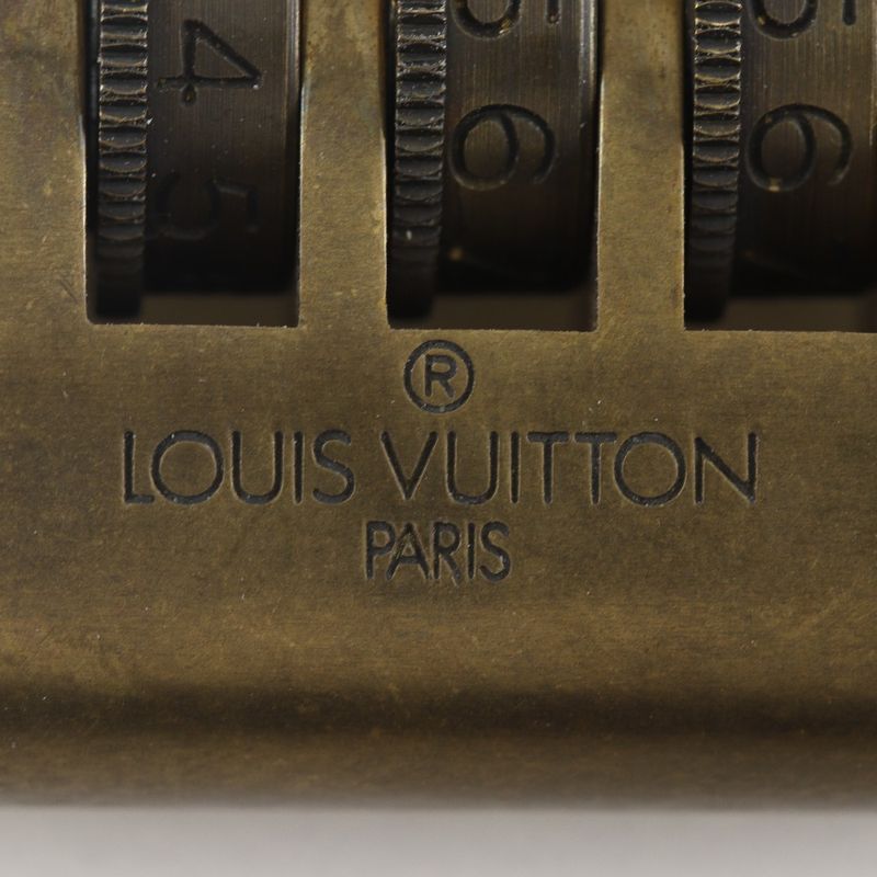 Louis Vuitton Padlock With Dial Padlock Vintage X Metal _ Cadenas