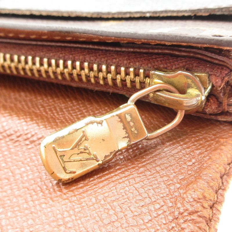 Louis Vuitton Monogram Pochette Cles M61725 Leather Long Wallet