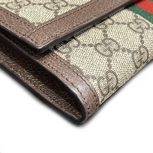 Gucci Sherry Line Ophidia GG Continental 523153 Long Wallet Bifold Wallet Women