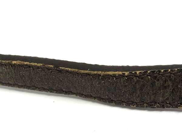 Prada Leather Shoulder Strap For Bag Crossbody Shoulder Men Women Brown Bl8207