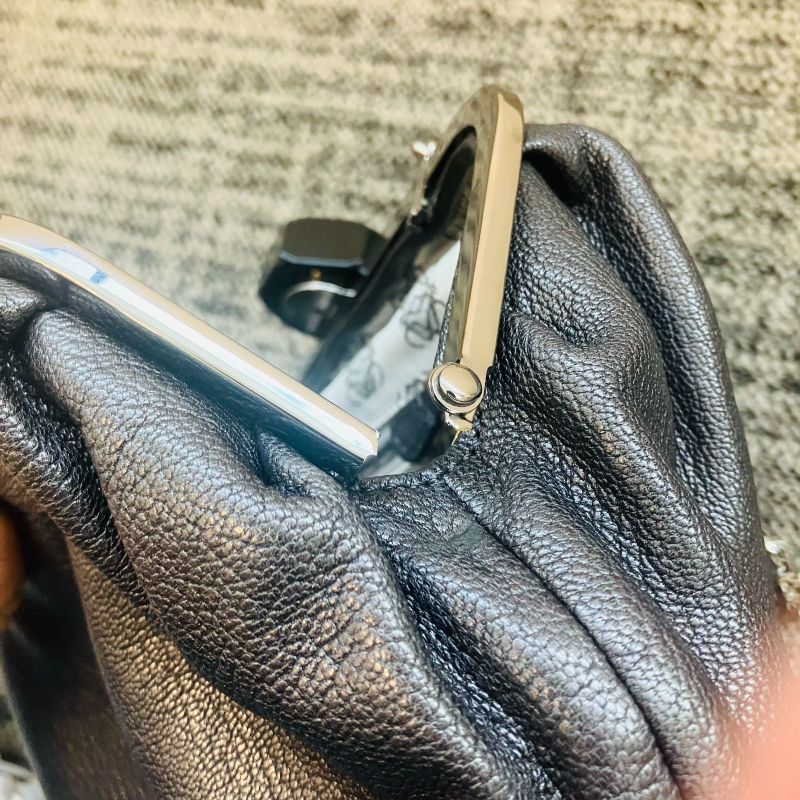 Celine 2-way Clutch Shoulder Bag Gray: Y2106