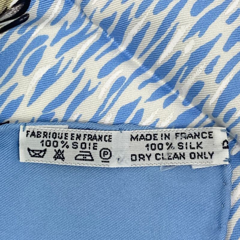 Hermes Scarf Silk Carre 90 La Vie Precieuse De La Mediterranee Precious Life Of