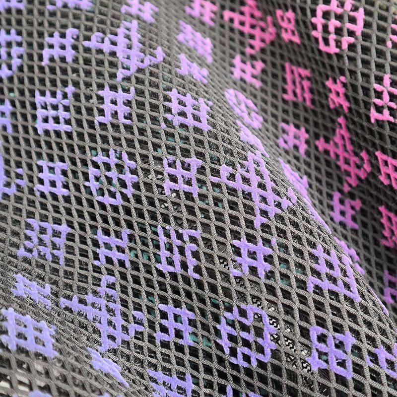 Louis Vuitton 22ss Gradient Monogram Mesh Blouson Rm221 Kd2 Hmb82e Black 46