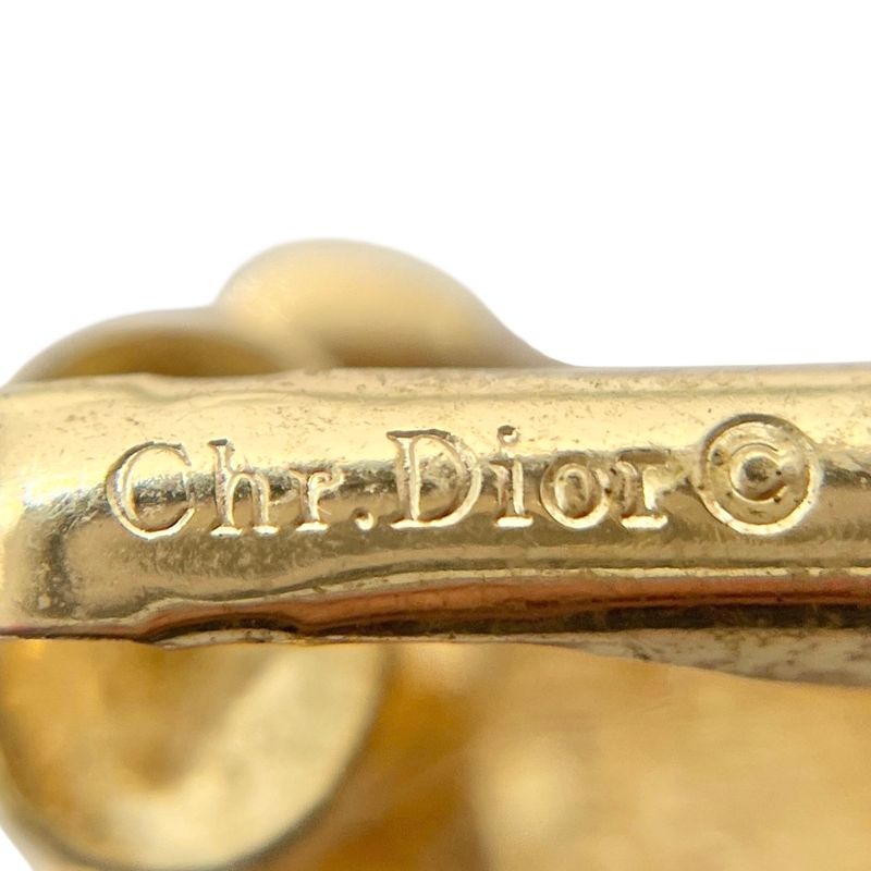 Christian DIOR Earring Vintage Shell