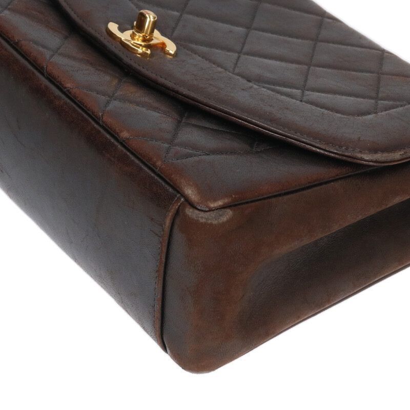 Chanel Diana Matelasse 25 Lambskin Chain Shoulder Bag Women 25