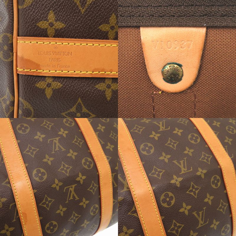 Louis Vuitton Keepall Bandoliere 60 Monogram M41412 Boston Bag LV 1852 Louis