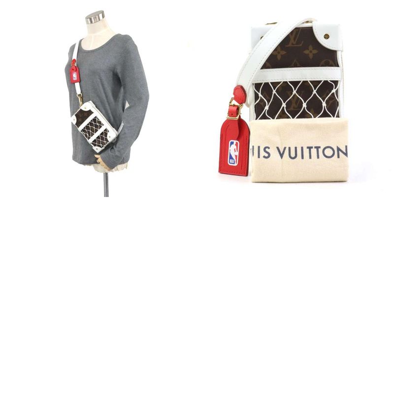 Louis Vuitton Body Bag LV X NBA Soft Trunk Fawn Box M80102