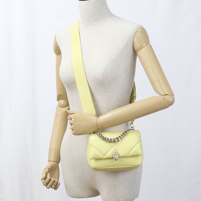 Bvlgari Bulgari 2WAY Serpenti Forever Handbag In Calfskin Ladies