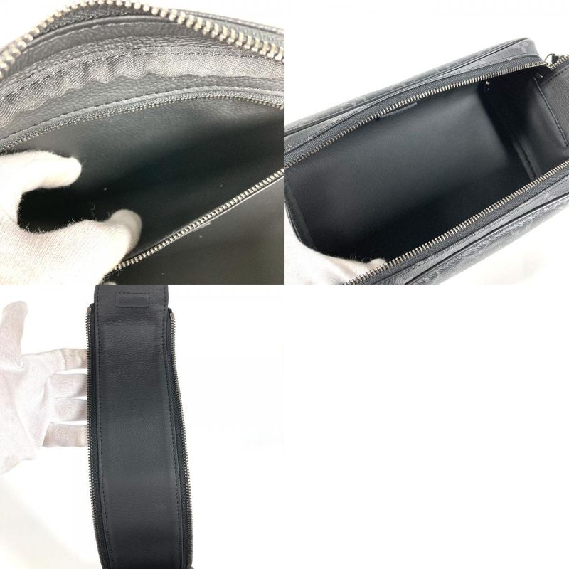 Louis Vuitton Second Bag Dopp Kit Clutch Toiletry Monogram Eclipse Canvas Case