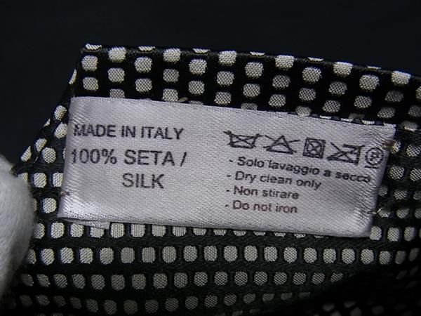 Bottega Veneta 100% Silk Dotted Polka Dot Business Tie Men's Black Db2931