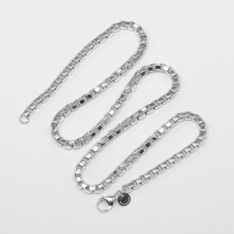 Tiffany & Co Venetian 45cm (17.72in) Silver 925 Ladies 37.3g Necklace