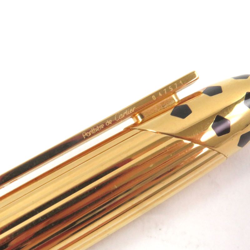 Cartier Panthère De Cartier Trinity Ballpoint Pen With Twist Mechanism Gold