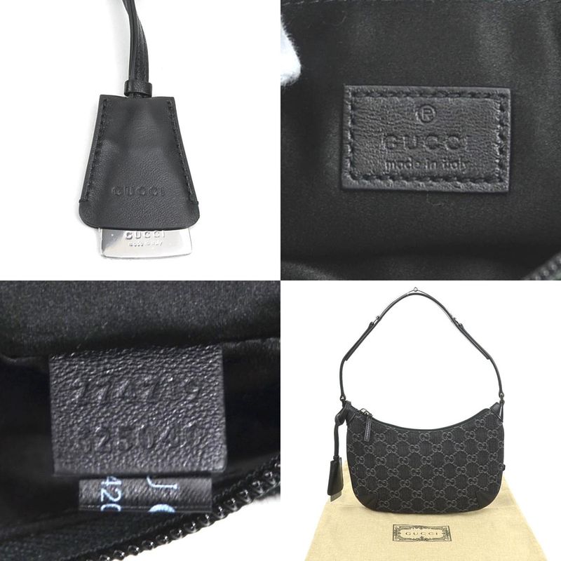 Gucci Shoulder Bag GG Denim Horsebit Slim Small 774719