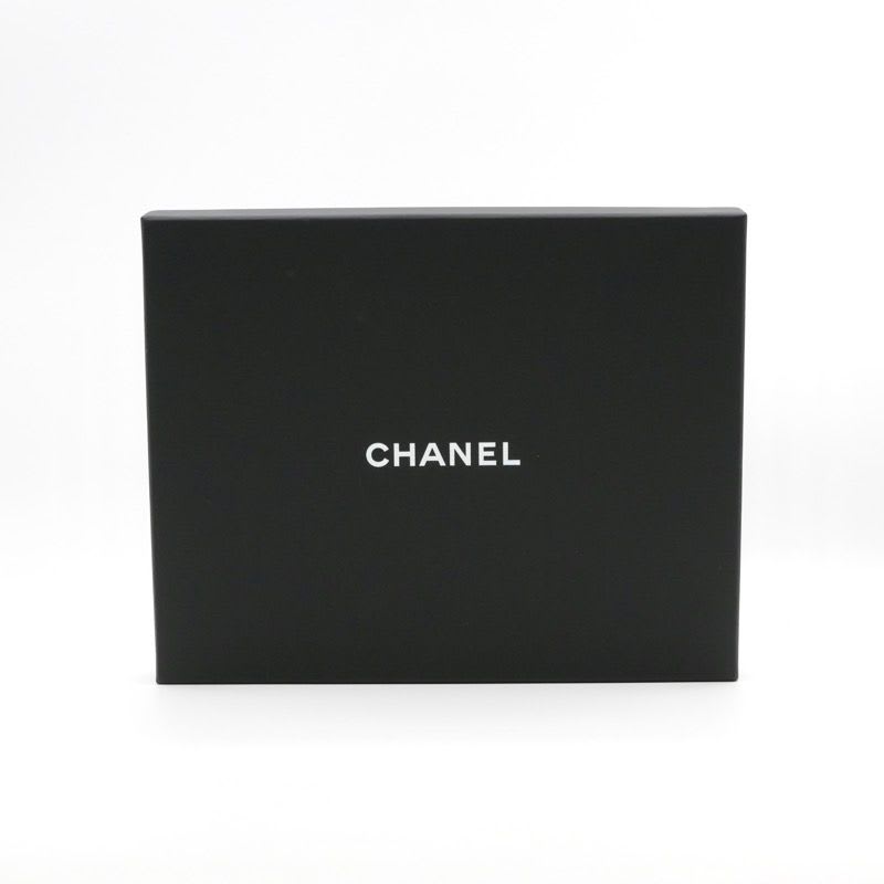 Chanel Choker Gold Coco Mark Ribbon Chain Lambskin