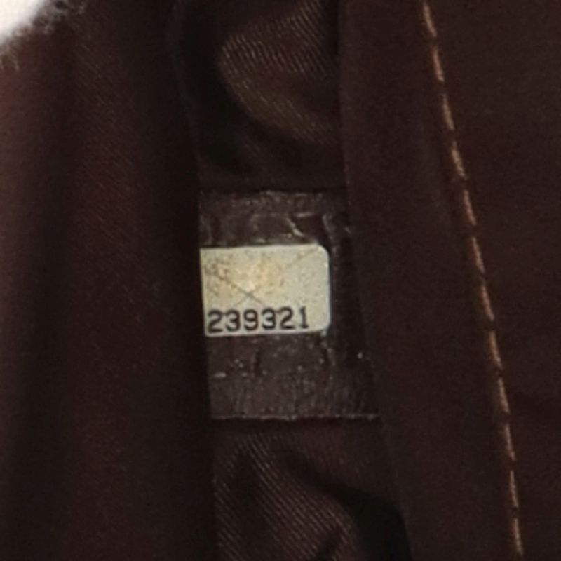 Chanel New Travel Line Hand Pouch A17682 Nylon Ladies Other Bag Khaki Brown