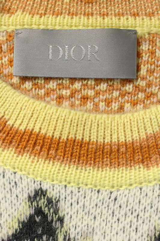 Dior 413m647at733 Peter Doig Cashmere Knit Men's S