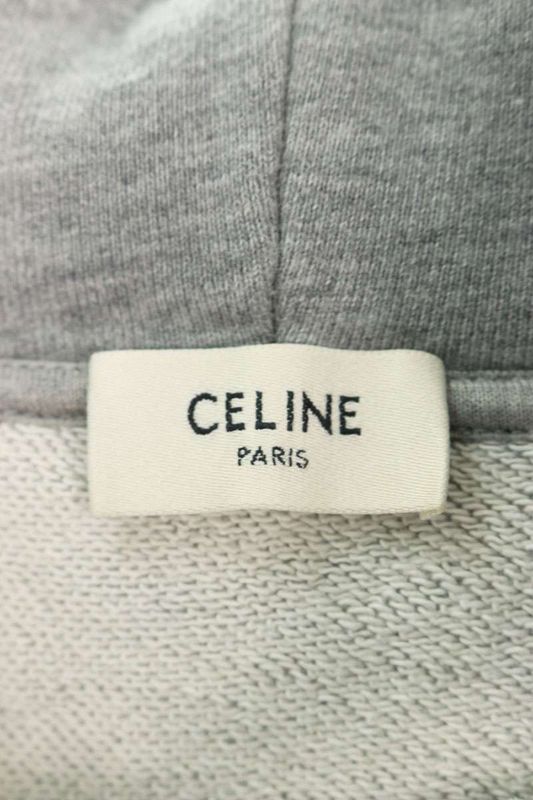 Celine 21SS 2y468670q Logo Drawcord Pullover Hoodie Men's S
