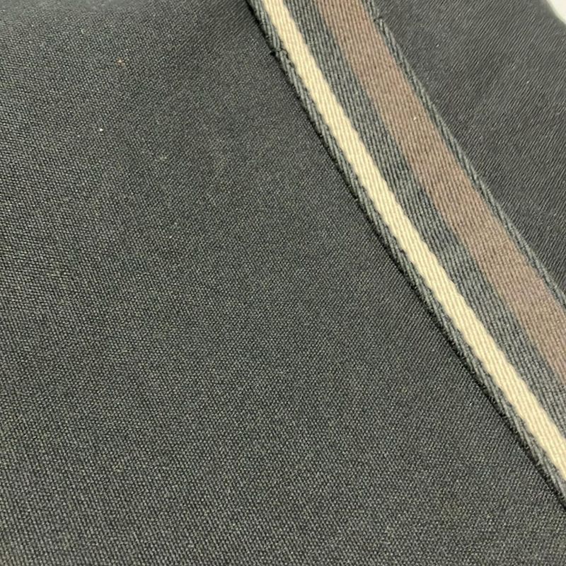 Hermes Tote Bag Troca Horizontal MM Dark Navy Dark Brown And Gray Beige Leather