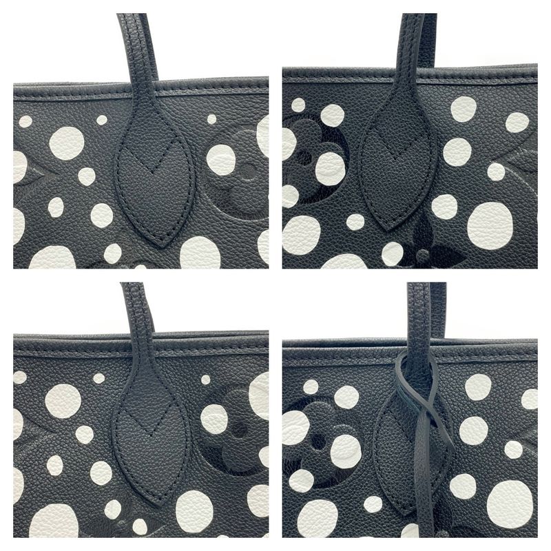 Louis Vuitton Empreinte Yayoi Kusama Neverfull MM Dot Shoulder Bag — view 8