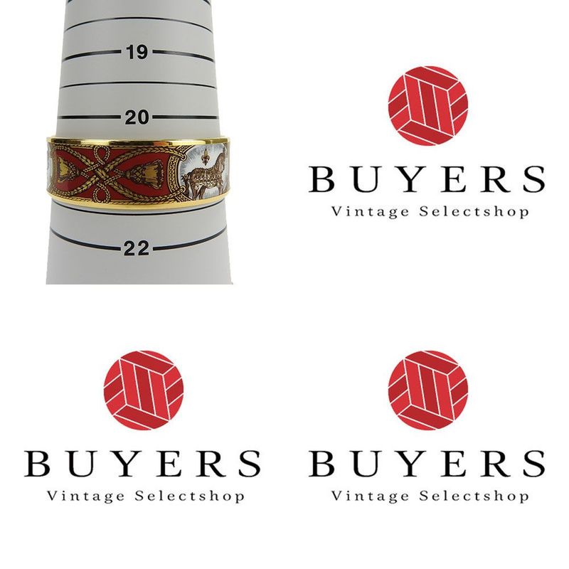 Hermes Emile Bangle Bracelet X Engraved Jewelry Small Accessories Horse