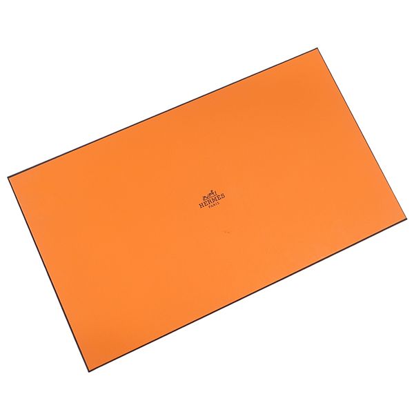 Hermes Shawl Rectangle Silk Brown and Green [box