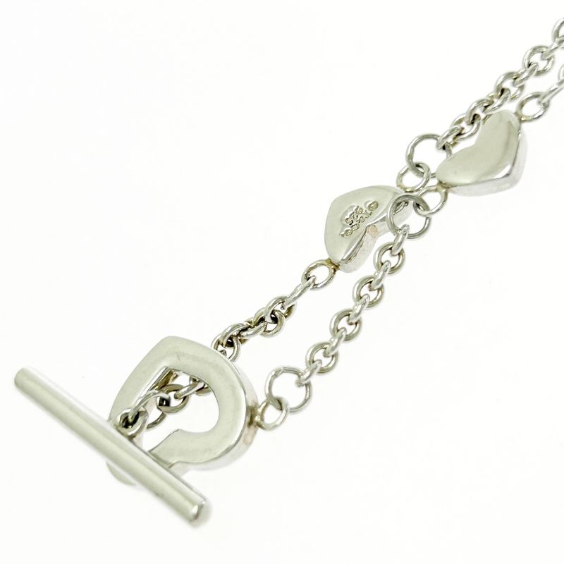Tiffany & Co Tiffany & Co Silver Heart Link Lariat Bracelet 7.1g 925 Engraved