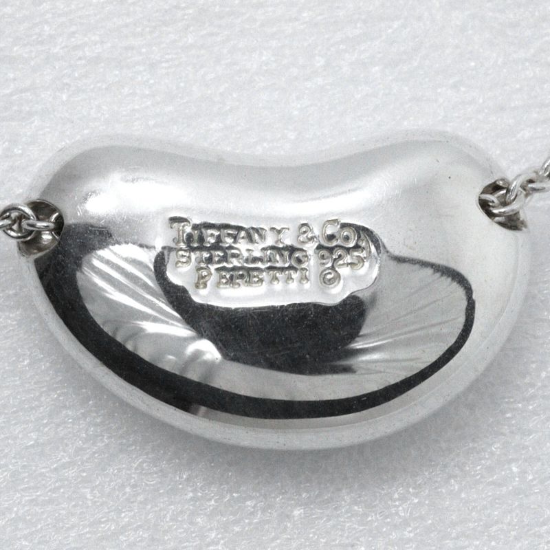 Tiffany & Co Bean Elsa Peretti 925 Silver Ladies 10.9g Necklace