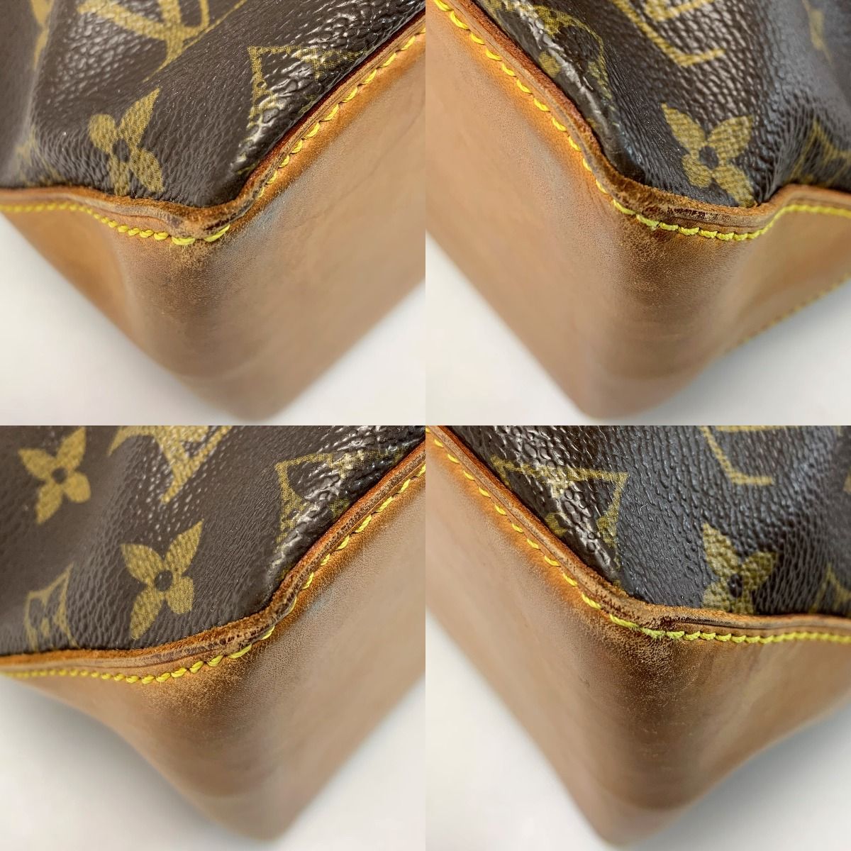 Louis Vuitton Monogram Hippo Piano M51148 Brown Handbag Ladies Gold Hardware