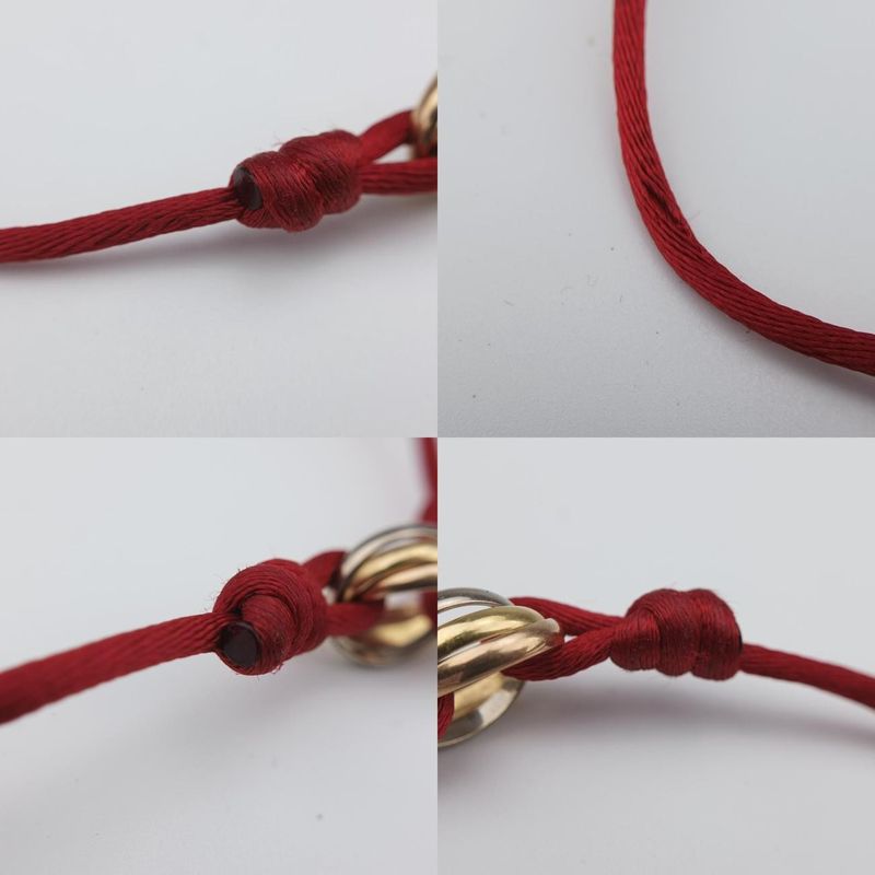 Cartier Rinity GOLD X White Togo Old X Rose Gold X Red Au750b6016700yfi397