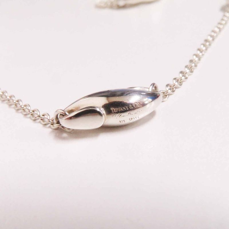 Tiffany & Co Elsa Peretti Seahorse Necklace Sv925 Silver With Box