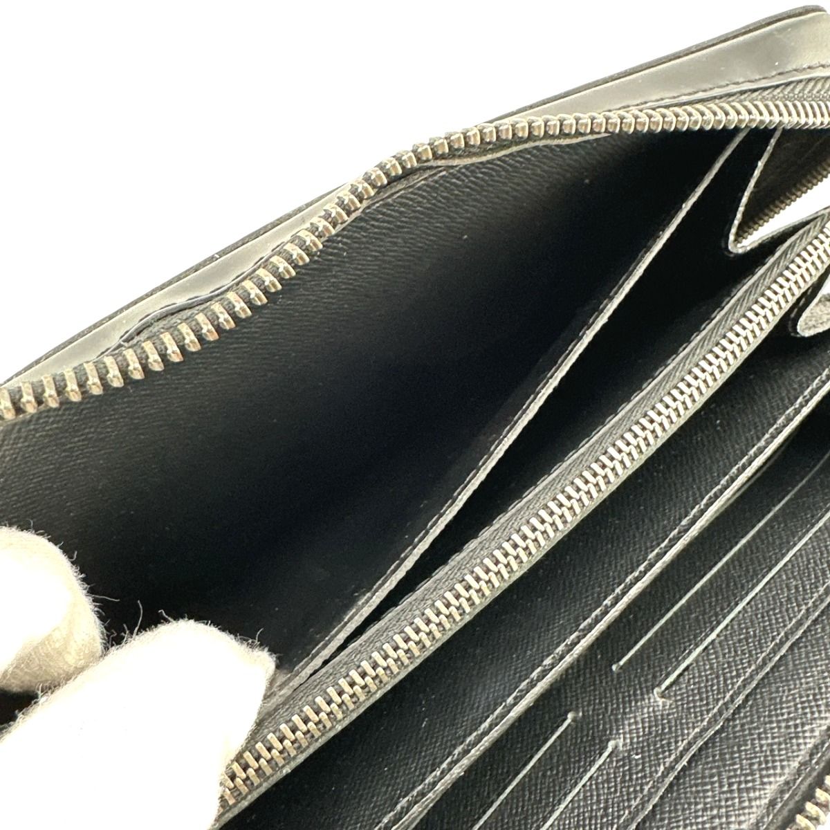 Louis Vuitton Eclipse Clutch Bag Zippy XL Long Wallet