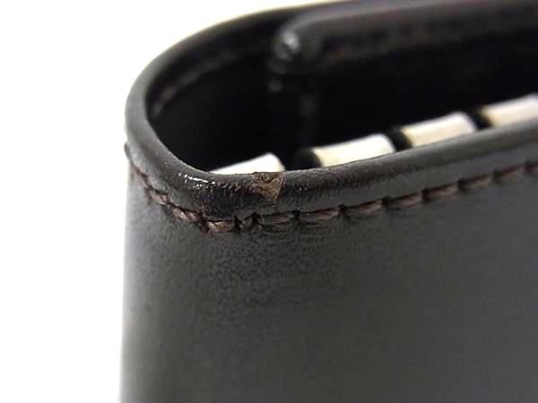 Fendi Leather 8-ring Key Case Key Case Men's Women's Brown Fq2190