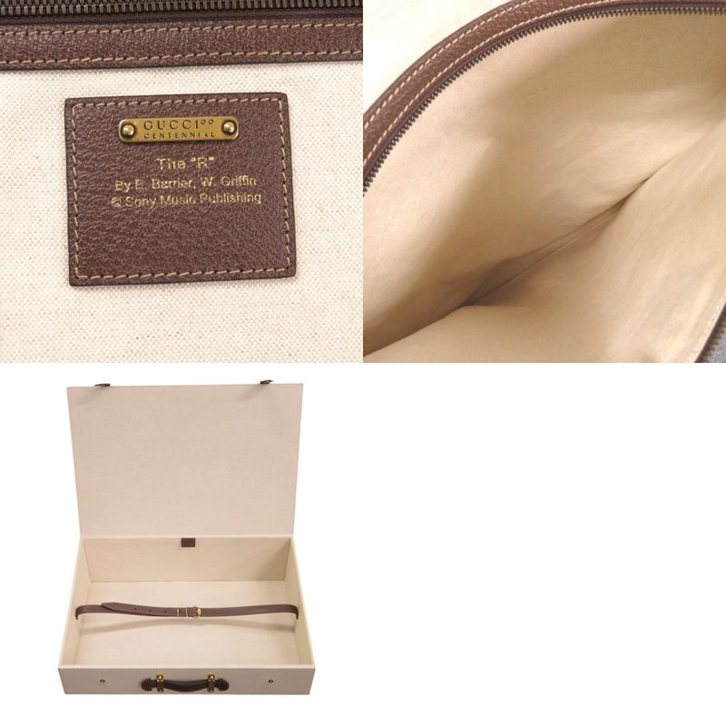 Gucci Savoy Gucci 100 Music 194058 100th Anniversary Trunk Wardrobe Canvas