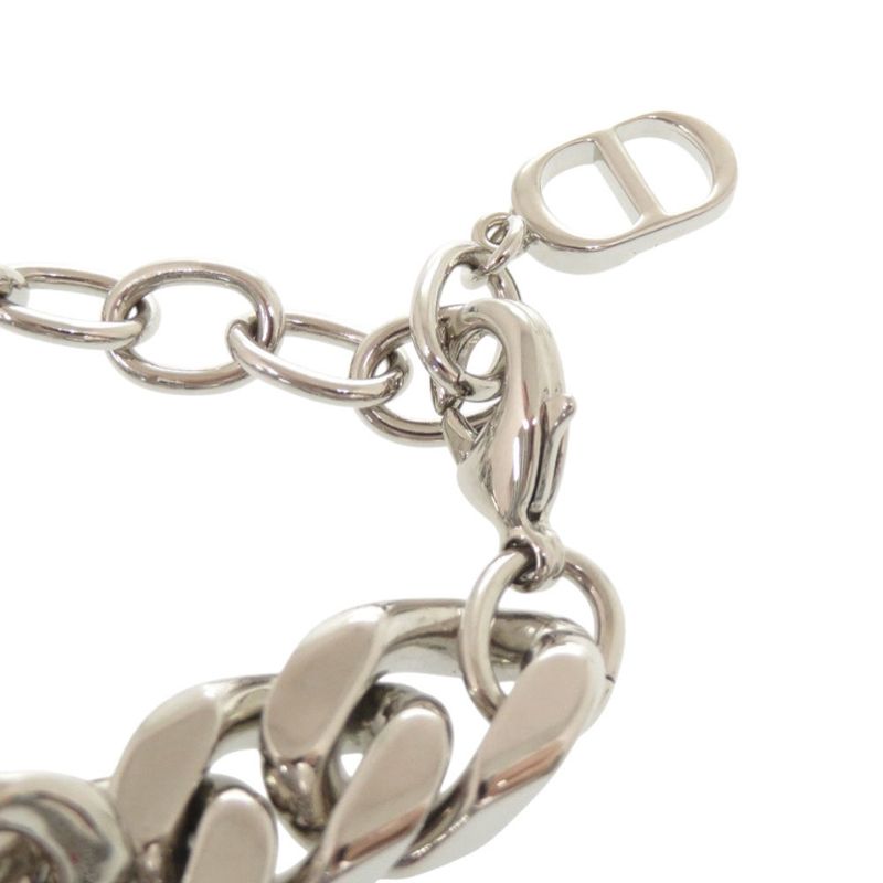 Dior Logo Metal Silver Chain Bracelet 1063 Dior Men's