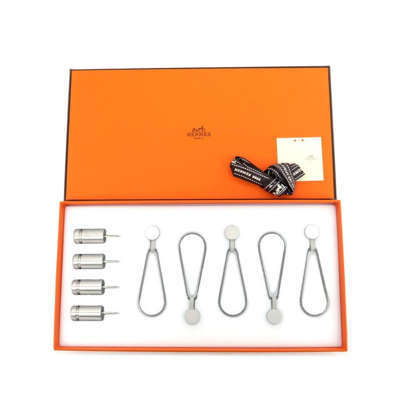 Hermes Hanging Set Wall Hanging Silver Color Interior Accessories