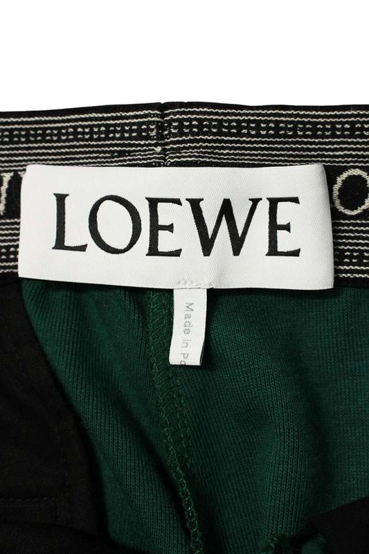 Loewe Hsm1y04x07 Anagram Embroidered Track Long Pants Men's S