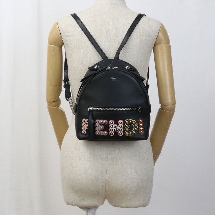 Fendi Backpack Small Fe88508 Backpack Leather Backpack Small Women's