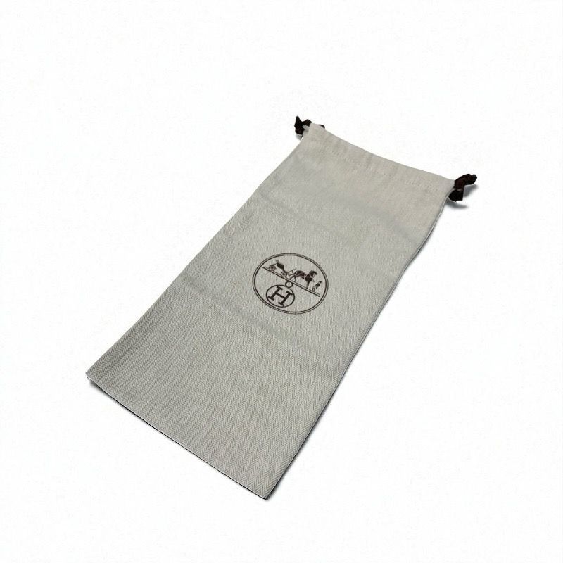 Hermes Paris Loafer Leather Shoes Leather Black Silver Hhardware Moccasin Flat