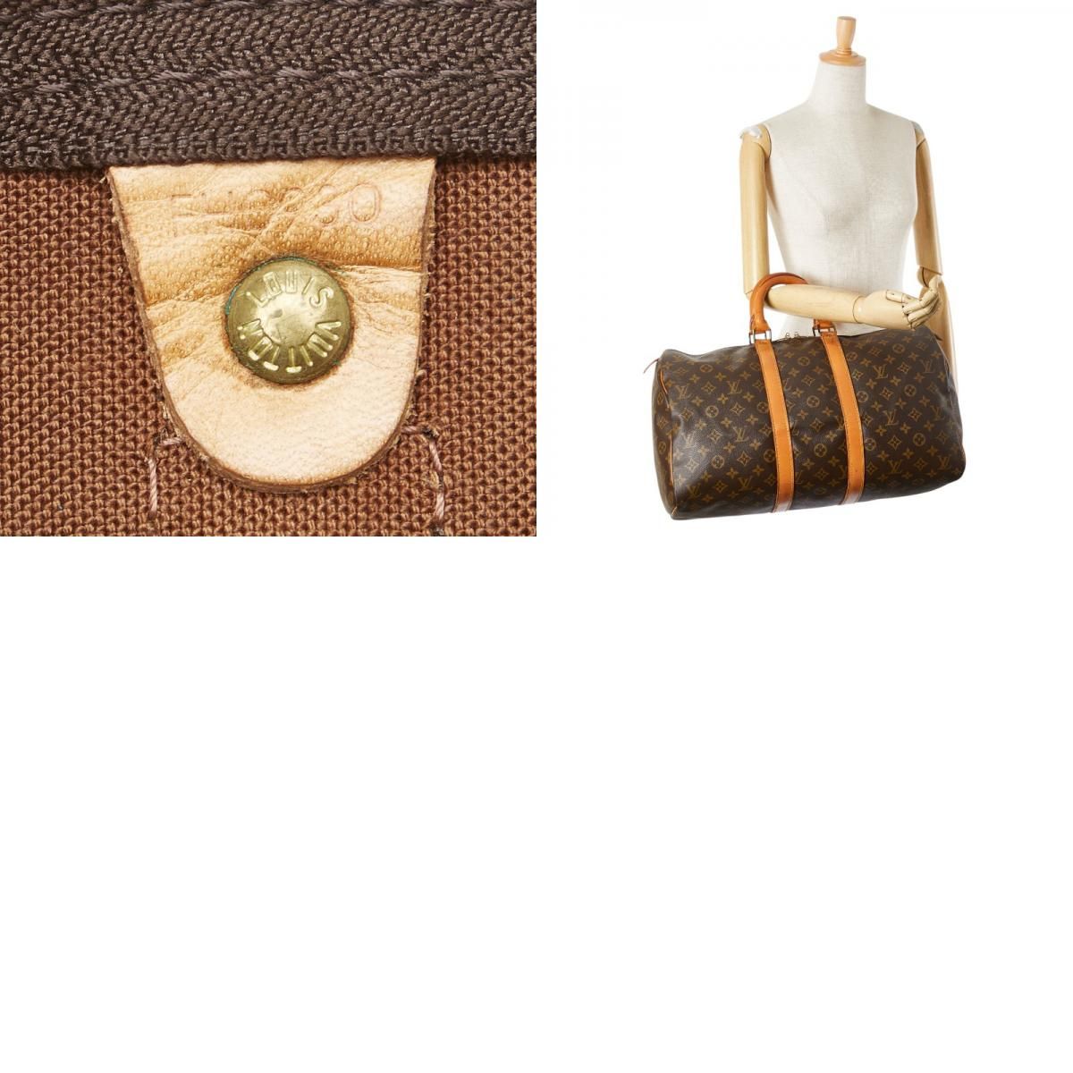 Louis Vuitton Monogram Key Pol Bandouliere 45 Boston Bag Travel Bag Travel Bag